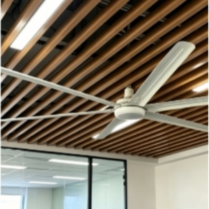 Hoteles Restaurantes Centros comerciales Gimnasio Luz LED comercial Ventilador de ventilación de techo 2100mm 7 pies - Product Image 5