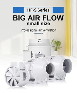 מאוורר צינור קטן Hon&Guan 125 מ\\\"מ, ביצועים טובים, 2600 סל\\\"ד, ABS, מאוורר חשמלי לשאיבת אוויר, לשימוש ביתי ומטבח - Product Image 6