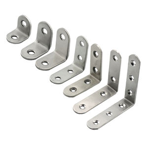 Soporte de Esquina en Forma de L de Acero Inoxidable YOYOW - Resistente y Fácil de Instalar para Armarios de Cocina, Estanterías de Hotel - Product Image 2