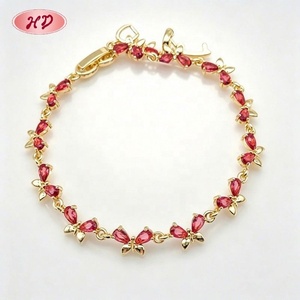 กำไลข้อมือผู้หญิงทรงงูประดับเพชรซิร์คอนชุบทอง 18K คุณภาพสูงจาก Luxury Charm Wholesale เครื่องประดับแฟชั่น - Product Image 5