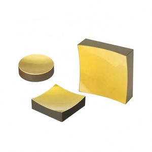 Haute qualité personnalisé verre optique Quartz Bk7 rond carré IR or réfléchissant enduit Plano Concave miroir lentille - Product Image 3