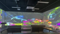 Proyección Interactiva SMX para Piso/Pared, Proyección Láser Inmersiva 4K, Mapeo de Proyección, Realidad Virtual, Exhibición de Museo, Acuario, Manual, Portátil