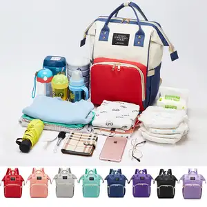 Borsa per pannolini di colore personalizzato zaino borsa per il cambio del pannolino di maternità novità per borse da viaggio per la cura del bambino