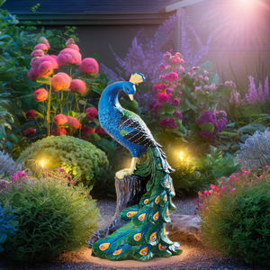 Nhựa con công ngoài trời trang trí sân vườn năng lượng mặt trời dẫn ánh sáng - Product Image 5