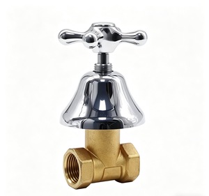 Vanne d'arrêt manuelle OMANS D5003 <span class=keywords><strong>F</strong></span> X <span class=keywords><strong>F</strong></span> à poignée croisée <span class=keywords><strong>OP</strong></span> (alliage de zinc) Taille de raccordement 1/2 po Garantie 5 ans - Product Image 4