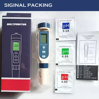 Multi-function Wholesale Price TDS/EC/PH/Salinity/Temp Meter Digital Water Quality Tester Drinking Water Aquariums OEM/ODM/OBM