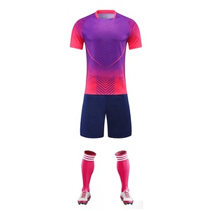 Sublimasi kaos sepak bola kustom pakaian olahraga pria Jersey sepak bola seragam sepak bola kustom - Product Image 1