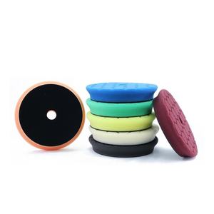 ספוג פוליש דמוי חלת דבש של Lewell LWHM-1 לרכב, ליטוש, הברקה, שיפוץ מראות, ווקס, הברקה ארוכת טווח, מתאים למכונות ליטוש DA ו-RO. - Product Image 3