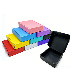 Caja de Cartón Corrugado para Envíos EVERWIN, Caja de Embalaje Plegable para Envíos, Caja de Cartón para Entrega Exprés de Comercio Electrónico - Product Image 2