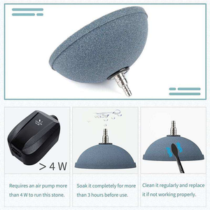 Hot Selling Ronde Lucht Stenen Aquaria Aquaria <span class=keywords><strong>Aquarium</strong></span> Accessoires Sintered Air Steen Diffuser Voor Vissen Vijver Boerderij <span class=keywords><strong>Aquarium</strong></span> - Product Image 5