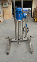 Mélangeur d'homogénéisateur à cisaillement élevé de désinfectant pour les mains SUS304 de haute qualité pour le moteur liquide pour la crème glacée de produits chimiques