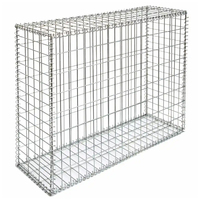 Boîte en gabion soudée sur mesure pour murs de jardin décoratifs