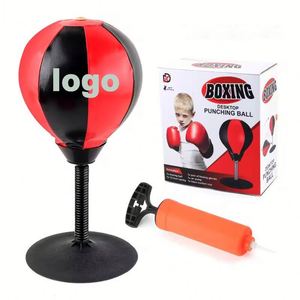 Saco de Boxeo Inflable Plegable para Niños, Popular en Todas las Estaciones, para Entrenamiento de Boxeo y Reflejos - Product Image 1