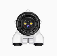 Cámara Inteligente para Mascotas, Robot de Patrulla Automática, Cámara de Seguridad HD de 2MP, Control Remoto por Aplicación, Audio Bidireccional