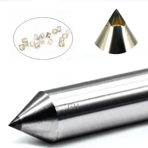 Stone Engraving Tools Factory Price CNC 3.175 Single Crystal Diamond Point Drag Engraving Tools For Brass Glass Ceramic