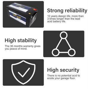 Batterie Bluetooth Lifepo4 24V 400ah, haute qualité, batterie au Lithium, batterie domestique - Product Image 6