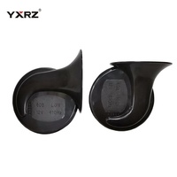 Meilleur Klaxon Éléphant 60dB 510Hz 12V pour Voitures, Haut-Parleur Coaxial Super Puissant, Forme d'Escargot en Plastique, Accessoire Automobile Véhicule, Type Trompette R