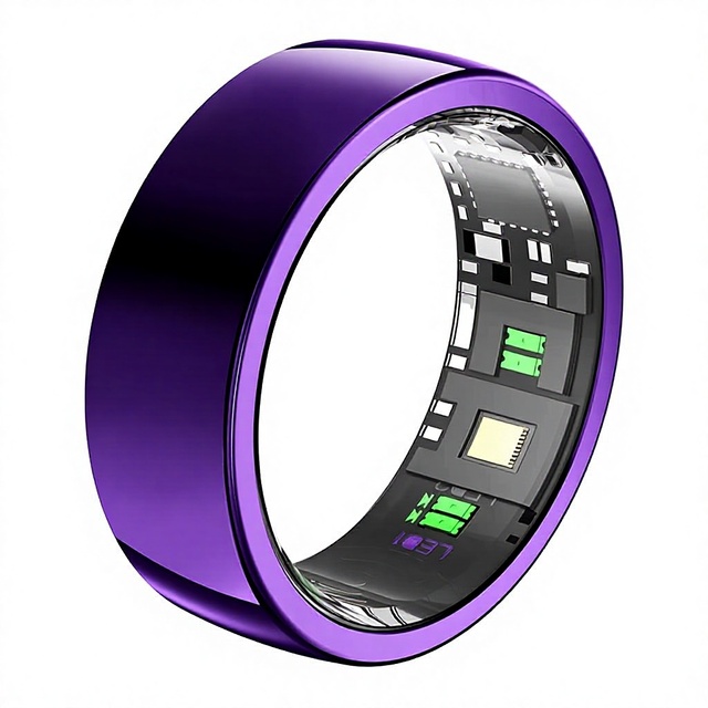 OEM/ODM Smart Ring Heart Rate Tracker 24/7 Sleep Monitoring Add Friends Remote Camera Control Wireless Charging Health Ring