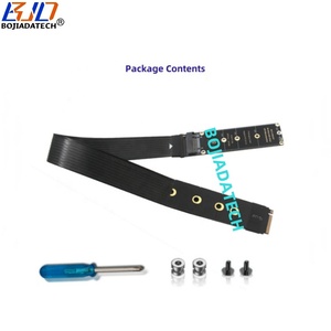 NGFF <span class=keywords><strong>M</strong></span>.<span class=keywords><strong>2</strong></span> Key-<span class=keywords><strong>M</strong></span>-Schnitts telle zu Schlüssel B <span class=keywords><strong>M</strong></span> PCI-E 4.0 X4 2280 M2 NVME SATA SSD-Adapter karte mit 0,3 <span class=keywords><strong>M</strong></span> Hochgeschwindigkeits-FPC-Verlängerung kabel - Product Image 6