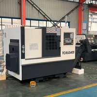 Fournisseurs d'usine en Chine Mini tour CNC lit incliné Tck6340 Machine de tour automatique CNC Centre de tournage CNC en Chine à vendre