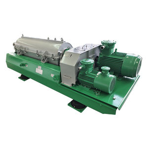 Centrifugador decanter trifásico com rolamento e motor de alta capacidade VFD + PLC + HMI Drive para separação química líquido-líquido-sólido - Product Image 6