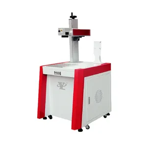 Machine de marquage laser à pompe à extrémité YL-107 Peinture en aérosol Clé en plastique Radium Machine de gravure Marquage