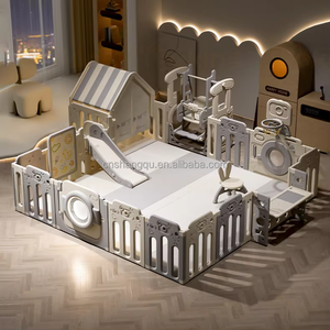 VSUCH parc pour bébé personnalisé parc de jeu intérieur pour bébé cour avec clôture de sécurité grands terrains de football carrés pour enfants clôture de jeu - Product Image 6