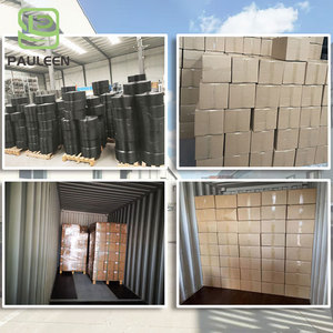 8in x 100ft 1/2 אינץ 'pvc שחור מצופה מגולוון נטו סולארית שומר ציפור מגן מגן מגן מגן מגן מגן וגג הגנה על גג - Product Image 4