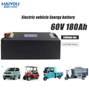 แบตเตอรี่ลิเธียมไอออนสำหรับยานยนต์ EU 60V180AH ชุดแบตเตอรี่ลิเธียมไอออนความจุสูง - Product Image 1