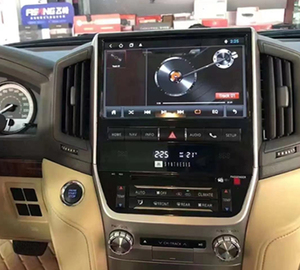 Multimedia <span class=keywords><strong>Android</strong></span> de 10,1 pulgadas para Toyota Land Cruiser LC200 2016-2021 Radio estéreo para coche GPS DVD navegación inalámbrica CarPlay Unidad Principal - Product Image 5