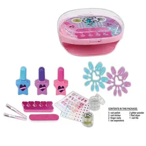 Plastic toys Makeup Set Children beauty real makeup kit for girl cosmetic box supplier kids play kid collect make up sets