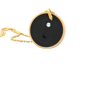 Ebuty Yin <span class=keywords><strong>Yang</strong></span> Tai Ji Mặt dây chuyền đẹp Nhật Bản công nghệ lượng tử Dung Nham năng lượng vô hướng cho trẻ em - Product Image 1