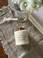 Fabrikgefertigte Blumen- und Frucht-Sojawachs-Säulenkerze Natürlicher Raumduft Deko für Geburtstag Hochzeit Wohnzimmer