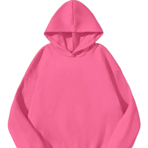 Custom Men's Streetwear Hoodie - High Quality 100% Cotton <b>Fleece</b> Plain <b>Black</b> Pullover with Pocket - Product Image 1