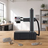 Machine de marquage laser à fibre, marqueur laser pour le marquage et la gravure de pièces métalliques, bijoux et quincaillerie