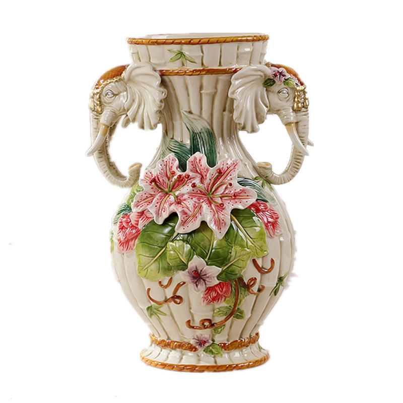 Elephant Vase D3367B