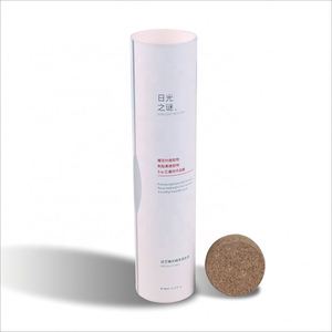 Cardboard Cylinder <b>Box</b> Cosmetic skincare with Lids Container For Tea <b>Round</b> Packaging Window Food Rose Gift Tube - Product Image 6