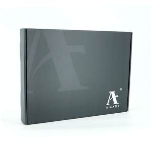 Caja de correo corrugado A3 con impresión a color mate completa con troquelado personalizado - Product Image 1