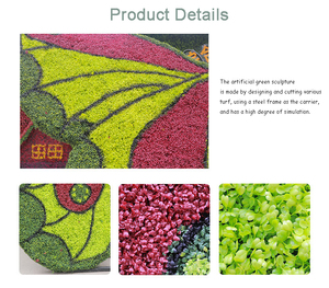 Animaux géants <span class=keywords><strong>en</strong></span> plastique <span class=keywords><strong>en</strong></span> gros, décoration de <span class=keywords><strong>jardin</strong></span>, plantes artificielles <span class=keywords><strong>en</strong></span> topiaire - Product Image 5