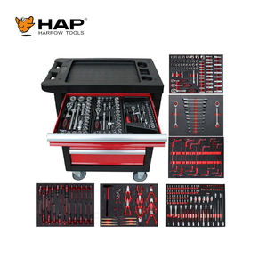 Rangement <span class=keywords><strong>de</strong></span> <span class=keywords><strong>garage</strong></span> professionnel à 6 tiroirs 250 pièces ensembles d'outils boîte chariot à outils armoire à outils robuste - Product Image 2