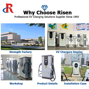 Principales fabricantes de China: Nueva estación de carga rápida de alta potencia trifásica con doble pistola CCS Chademo para vehículos eléctricos (EV) de 50kW y 150kW, con pago con tarjeta de crédito. - Product Image 6