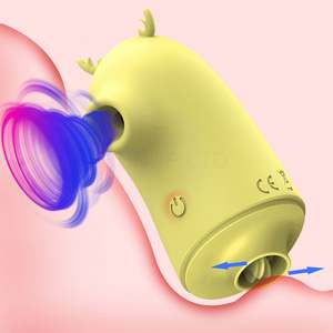 Scatola personalizzata gratuita-pratico massaggiatore per <span class=keywords><strong>Vagina</strong></span> vibrante con Clit ventosa, 5 velocità e stimolatore G-Spot, Sex Toy in Silicone per le donne - Product Image 6