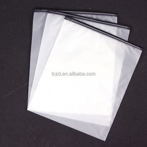 Sacs d'emballage personnalisés en PE avec fermeture éclair imprimée en héliogravure pour vêtements, sacs à fermeture éclair personnalisés, sacs à fermeture éclair givrés sur mesure - Product Image 2