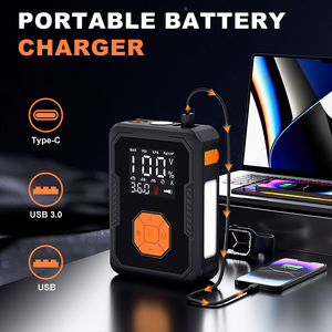 2400A 12V Car Jump Starter Emergency <strong>Battery</strong> <strong>Booster</strong> Pack Portable Power Bank for Car Motorcycle Truck - Product Image 5