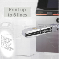 Impresora de Inyección de Tinta Eco Solvente para Caracteres Pequeños Hitachi GU-B160C, Impresora para Cuero, Máquina de Codificación Industrial Automática para Empaquetado