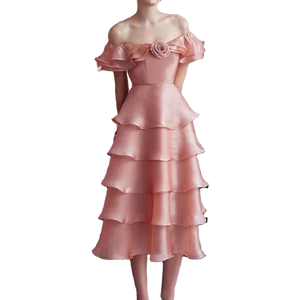 Buy Pastel Cocktail Dresses Handmade Sequins Beaded