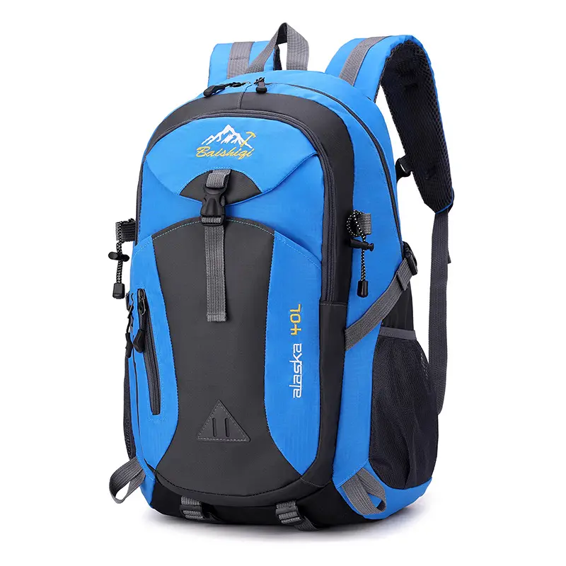 SD Hot Seller 40l Waterproof Light Weight Hiking Camping Travel Backpack For Men Women Weekender Casual Sports Backpacks