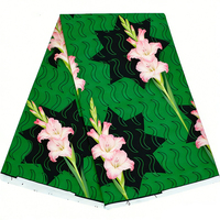 Tissu Africain Imprimé Wax en Coton 100% de Haute Qualité, Motif Wax Hollandais Non Tissé, Pagne Africain Personnalisé