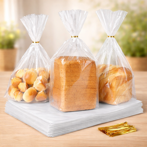 <span class=keywords><strong>Bolsas</strong></span> <span class=keywords><strong>de</strong></span> Polietileno Transparente <span class=keywords><strong>para</strong></span> Pan, 45.7x61cm, 19 micras, Reutilizables, <span class=keywords><strong>para</strong></span> Empacar Pan <span class=keywords><strong>de</strong></span> Panadería, <span class=keywords><strong>Bolsas</strong></span> <span class=keywords><strong>para</strong></span> Guardar Pan Casero - Product Image 2