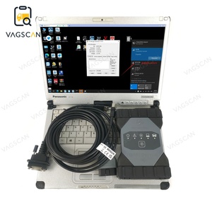 แล็ปท็อป CFC2 สำหรับรถบรรทุกเบนซ์ รถยนต์ ระบบ Xentry สำหรับ V CI OEM C6 Multiplexer MB STAR Xentry SD C6 เชื่อมต่อ Wifi Doip เครื่องมือวินิจฉัย - Product Image 1